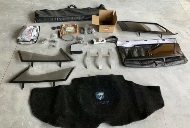 1994 Black Dodge Viper Convertible