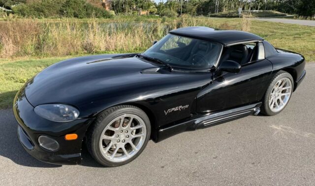 1994 Black Dodge Viper Convertible