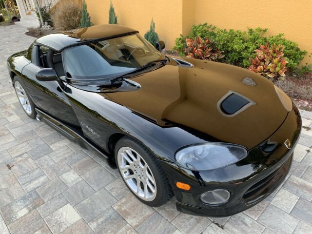 1994 Black Dodge Viper Convertible