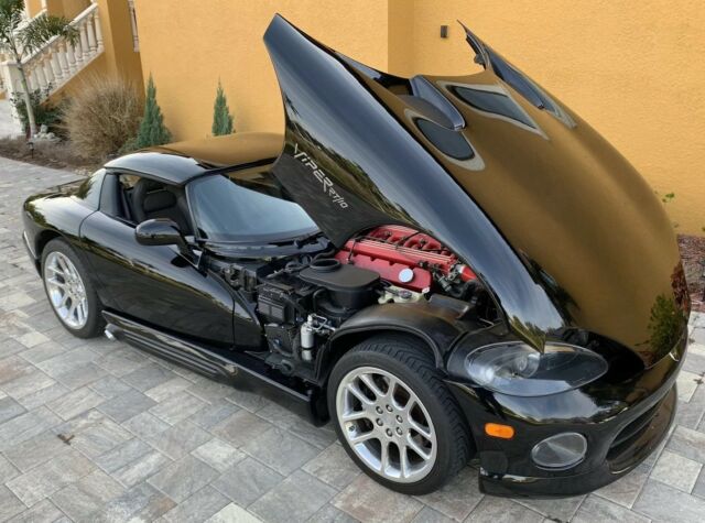 1994 Black Dodge Viper Convertible