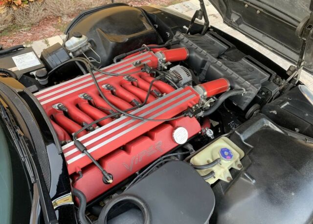 1994 Black Dodge Viper Convertible