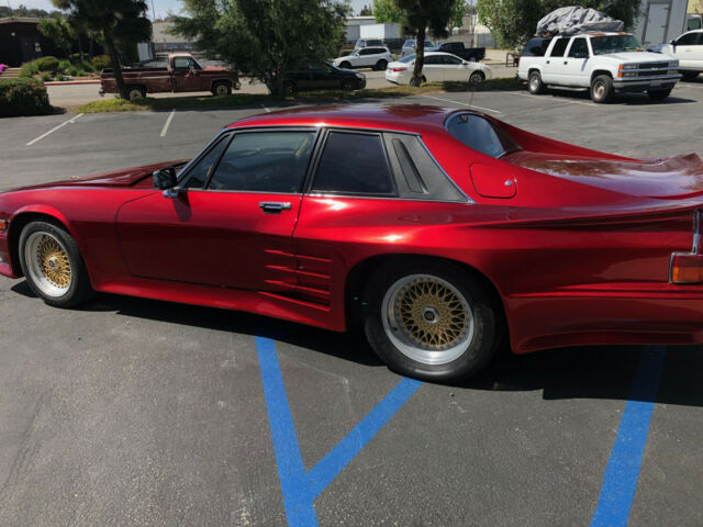1989 Red Jaguar XJ Coupe