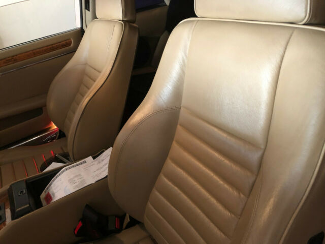 1989 Red Jaguar XJ Coupe