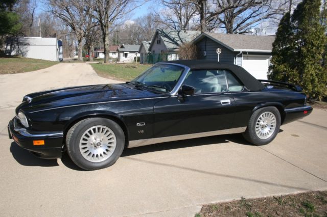 1995 Black Jaguar XJS Convertible