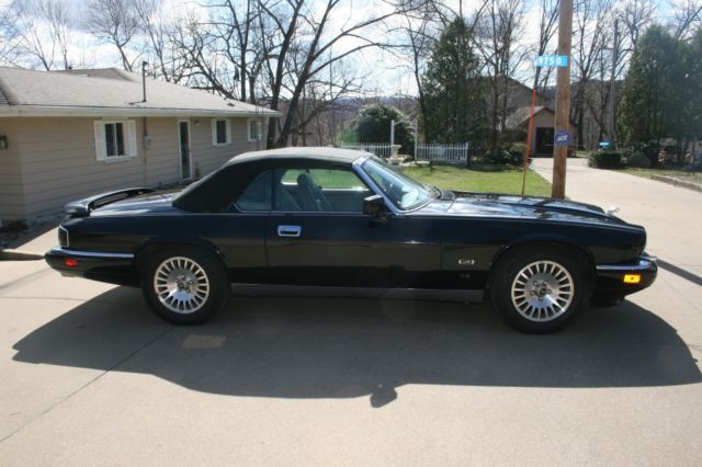 1995 Black Jaguar XJS Convertible