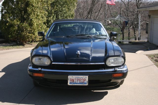 1995 Black Jaguar XJS Convertible