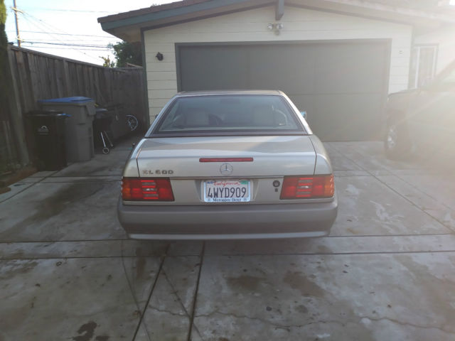 1994 TAN Mercedes-Benz SL-Class Convertible