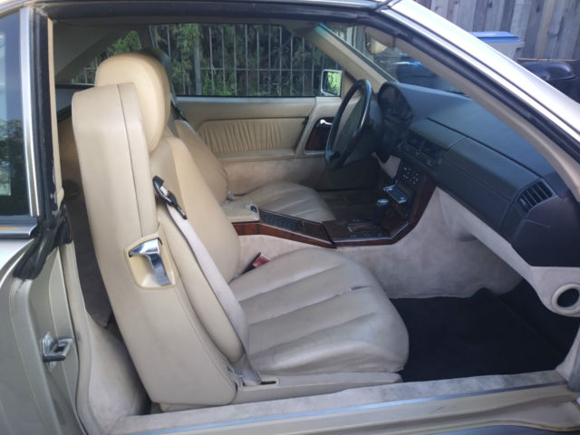 1994 TAN Mercedes-Benz SL-Class Convertible