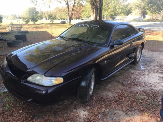 1994 Purple Ford Mustang Coupe