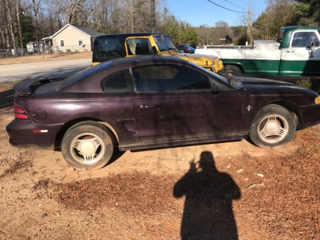 1994 Purple Ford Mustang Coupe