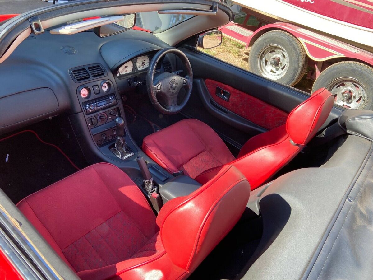 1980 Red MG MG-F Convertible