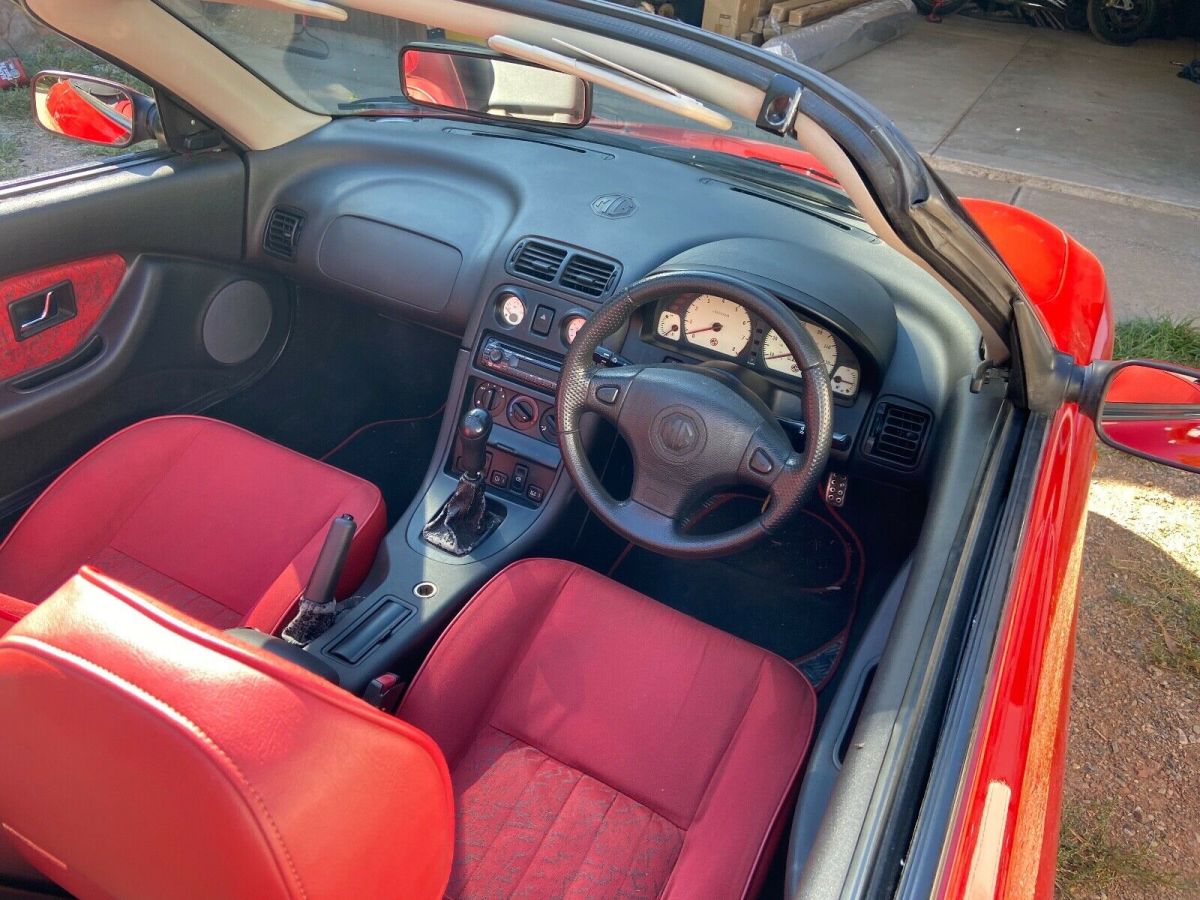 1980 Red MG MG-F Convertible