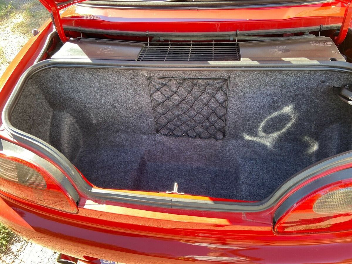 1980 Red MG MG-F Convertible