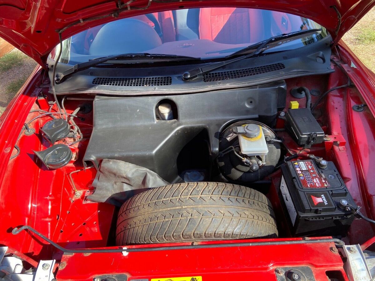 1980 Red MG MG-F Convertible