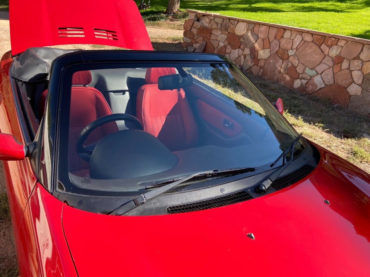 1980 Red MG MG-F Convertible