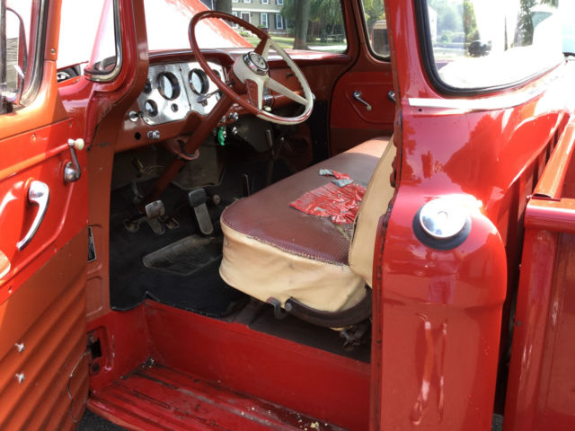 1955 Red GMC Other pick up