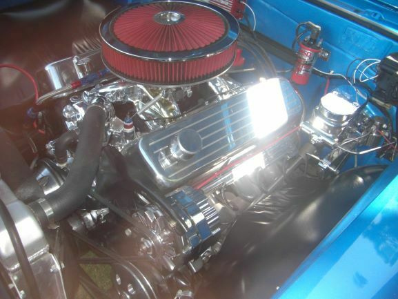 1966 Blue Chevrolet Malibu Coupe