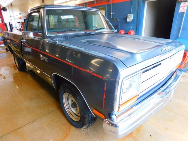 1986 Gray Dodge Ram 1500