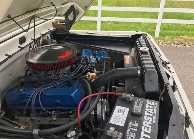 1966 White Ford F-100 Pickup