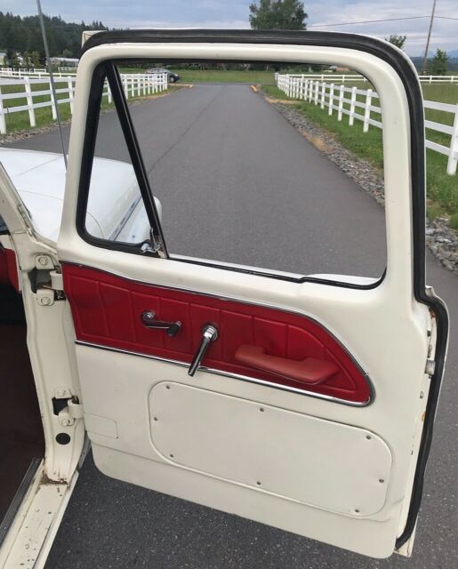 1966 White Ford F-100 Pickup