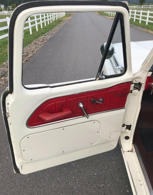 1966 White Ford F-100 Pickup