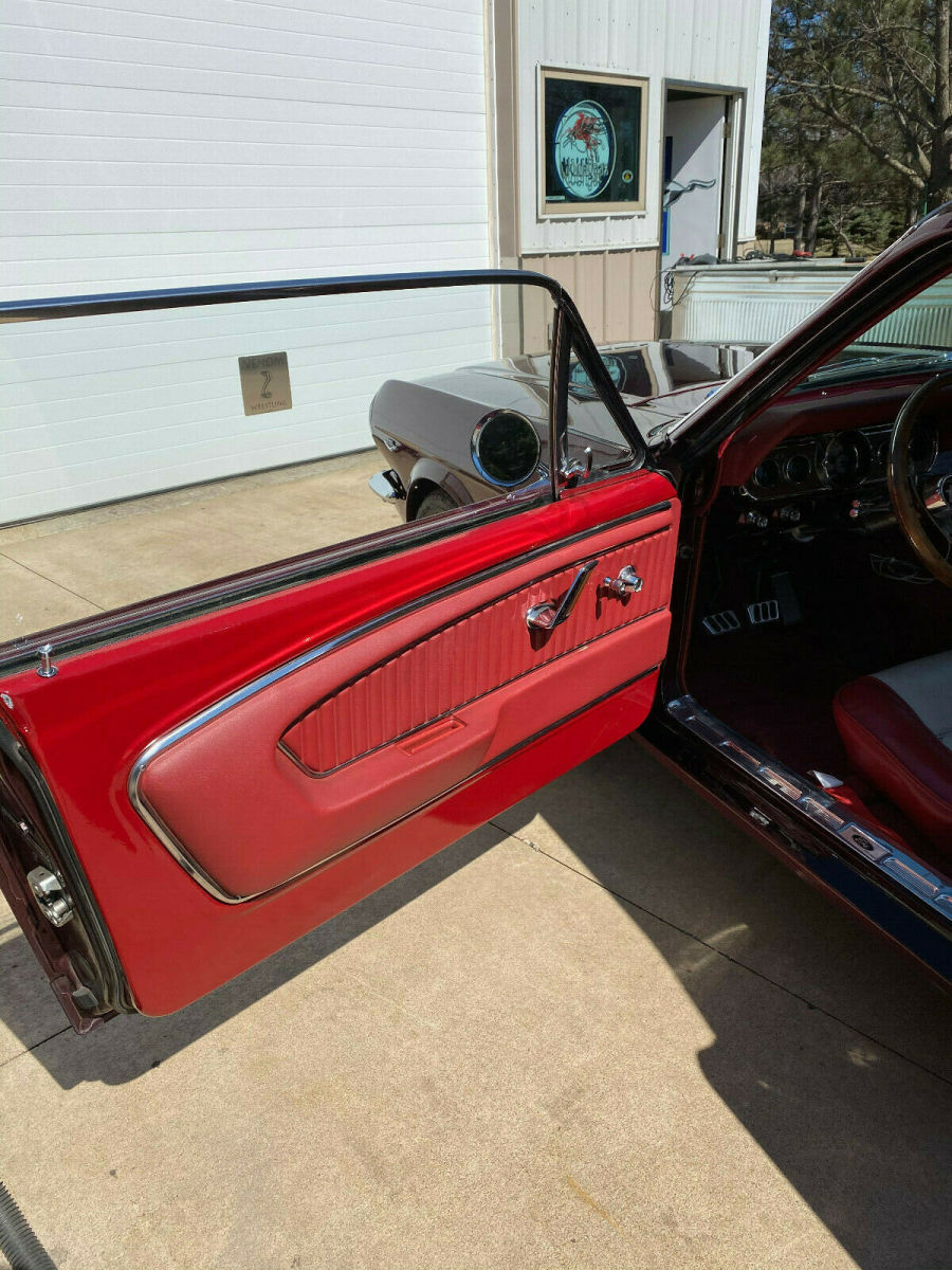 1966 Brandy Wine Ford Mustang Coupe