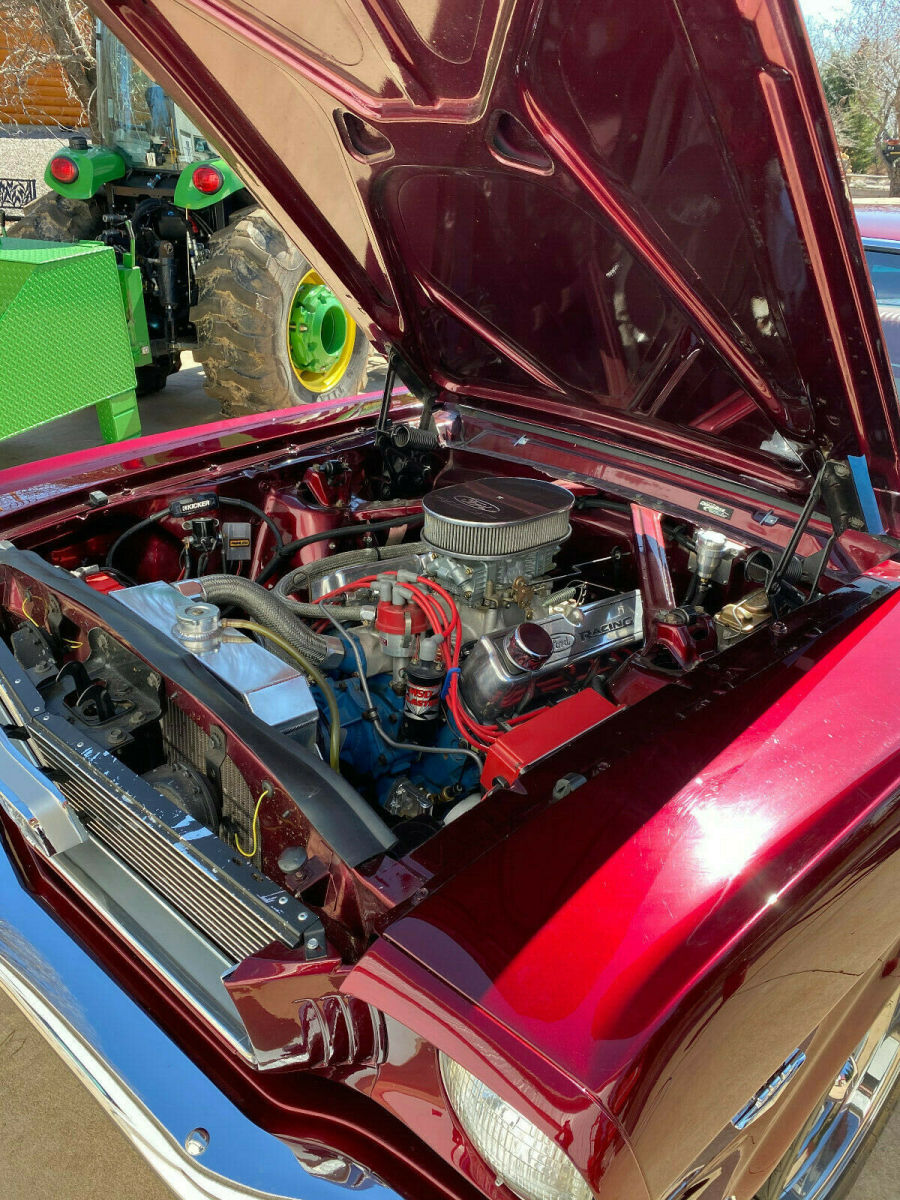 1966 Brandy Wine Ford Mustang Coupe