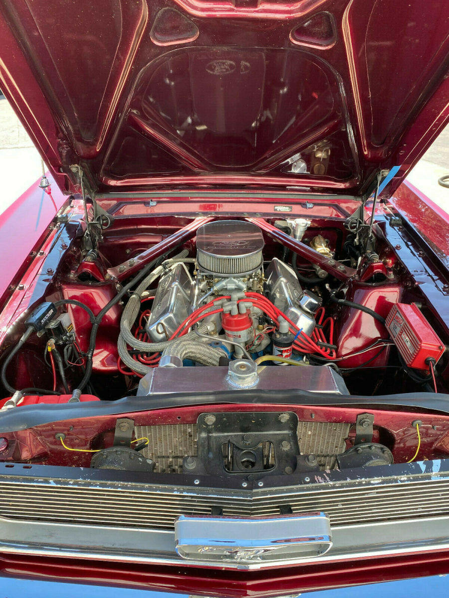 1966 Brandy Wine Ford Mustang Coupe