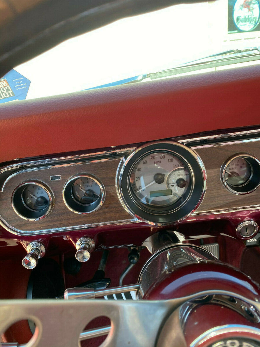 1966 Brandy Wine Ford Mustang Coupe