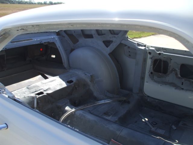 1969 White Ford Mustang