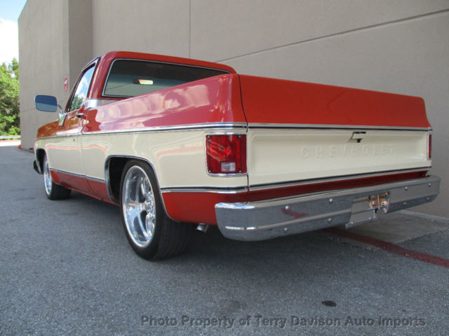 1977 Orange Chevrolet C/K Pickup 1500 Pickup Truck