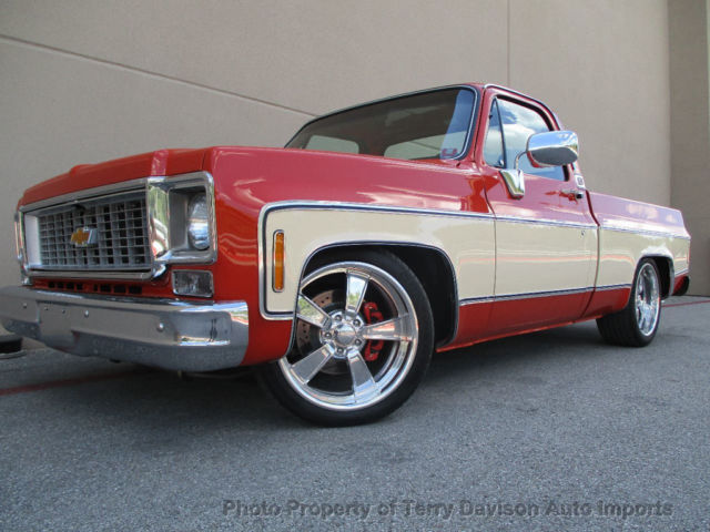 1977 Orange Chevrolet C/K Pickup 1500 Pickup Truck
