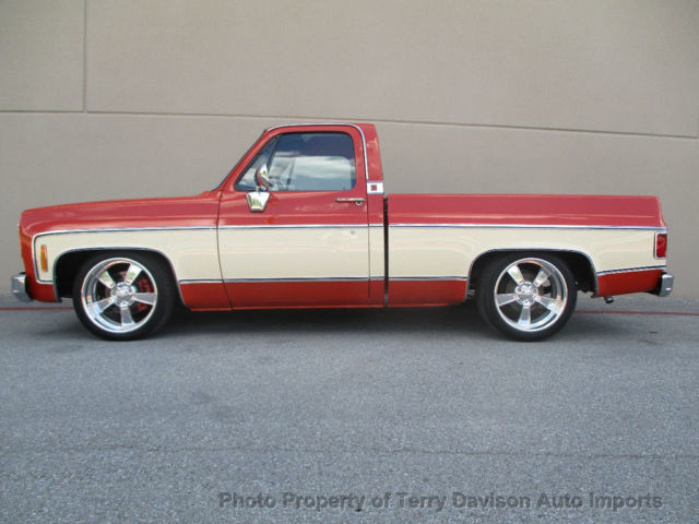 1977 Orange Chevrolet C/K Pickup 1500 Pickup Truck