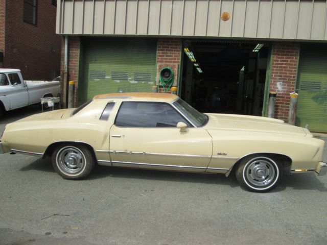 1977 Tan Chevrolet Monte Carlo Coupe