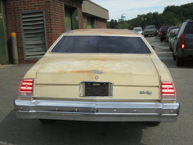 1977 Tan Chevrolet Monte Carlo Coupe