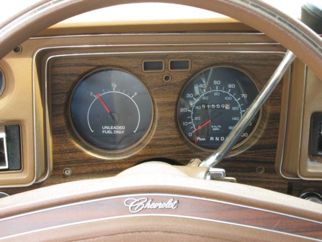 1977 Tan Chevrolet Monte Carlo Coupe