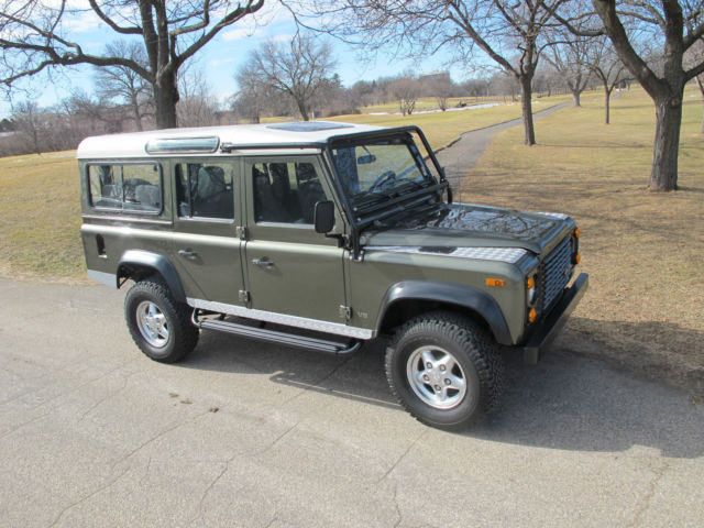 1987 Green Land Rover Defender Cab & Chassis