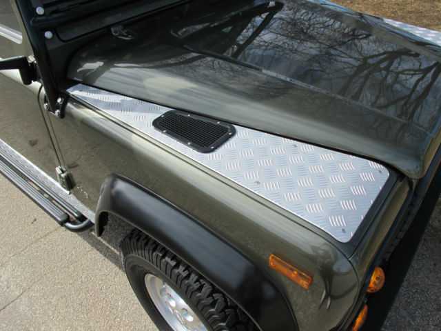 1987 Green Land Rover Defender Cab & Chassis