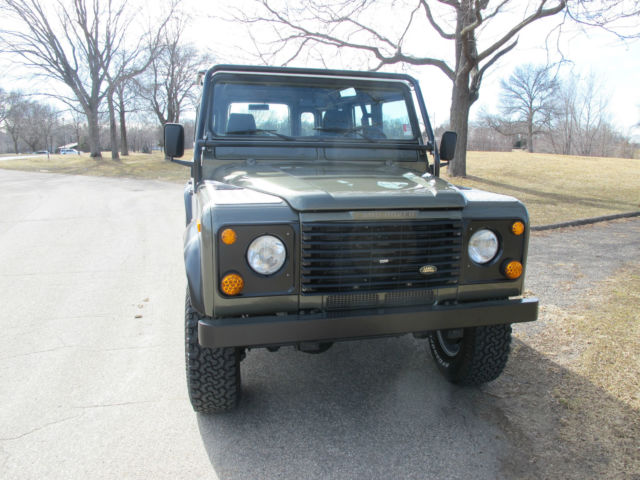 1987 Green Land Rover Defender Cab & Chassis
