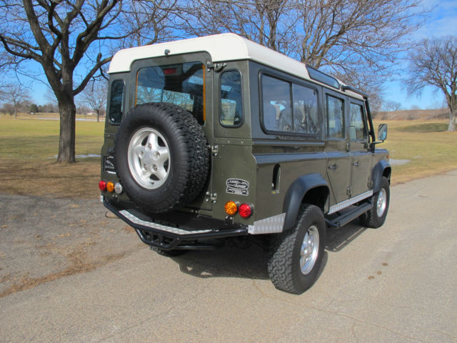 1987 Green Land Rover Defender Cab & Chassis
