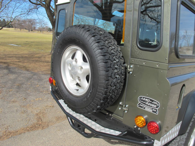 1987 Green Land Rover Defender Cab & Chassis