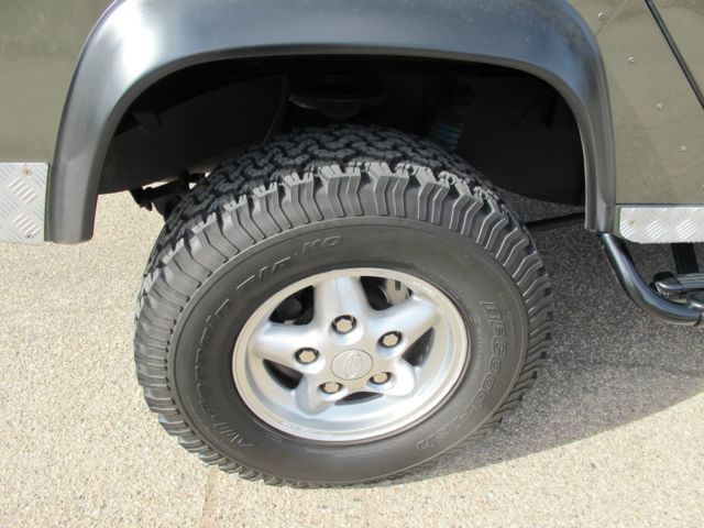 1987 Green Land Rover Defender Cab & Chassis