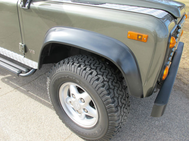 1987 Green Land Rover Defender Cab & Chassis