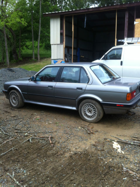 1989 Gray BMW 3-Series