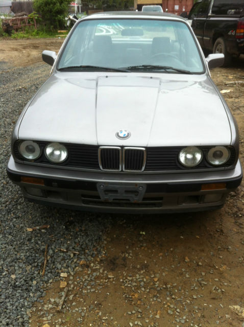 1989 Gray BMW 3-Series