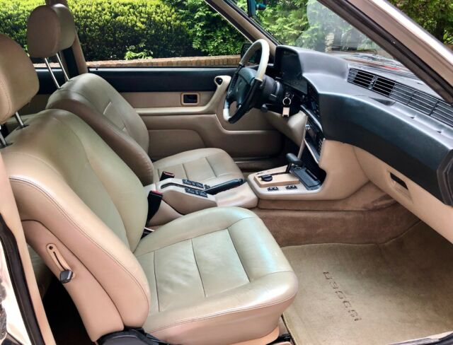 1988 Red BMW 6-Series Sedan