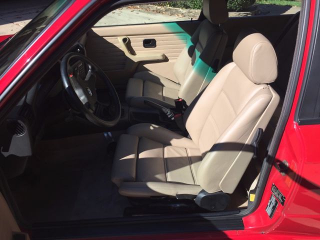 1988 Red BMW M3 Coupe