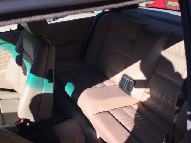 1988 Red BMW M3 Coupe