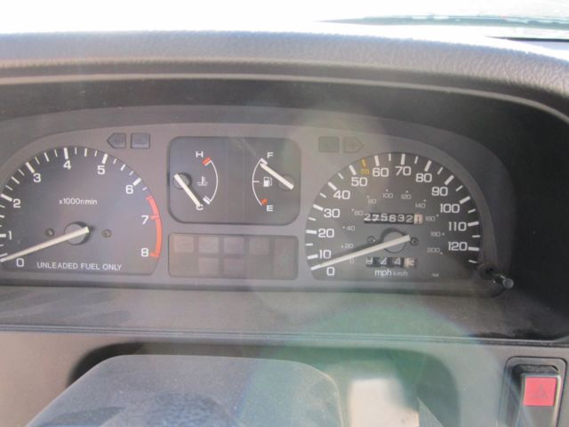 1991 Red Honda Civic Hatchback