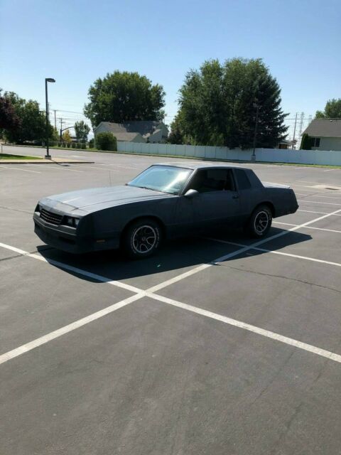 1986 Black Chevrolet Monte Carlo Coupe